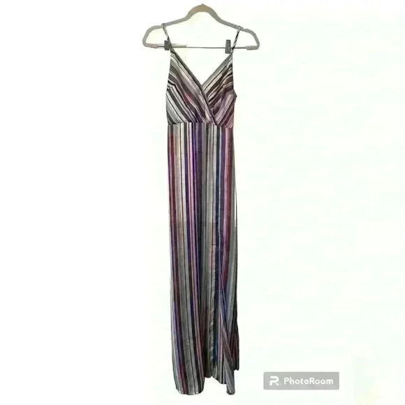 NWT Jack by bb Dakota multi color
striped maxi dress size S - Picture 2 of 5